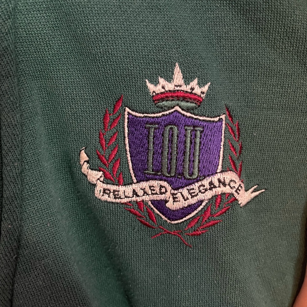 Embroidered pullover crew neck - Picture 2 of 5